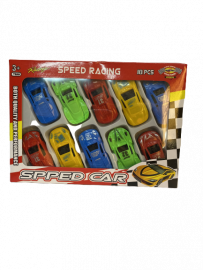 AUTOS X 10 EN CAJA A FRICCION (61981)