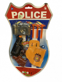 SET DE POLICIA EN BLISTER (60359)
