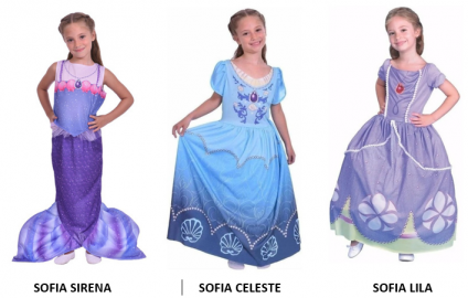 DISFRAZ CLASICO DE SOFIA