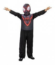 DISFRAZ ECONOMICO DE MILES MORALES (SPIDERMAN NEGRO)