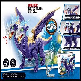 DINOSAURIO DRAGON DE 2 CABEZAS (DN12)