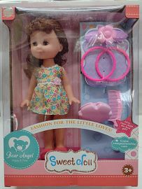 MUÑECA C/VESTIDO  SWEET DOLL