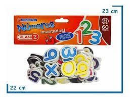 NUMEROS IMANTADOS 60PZS (90662)