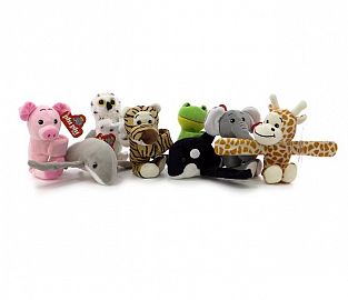 ANIMALITOS DE PELUCHE PULSERA - MODELOS SURTIDOS