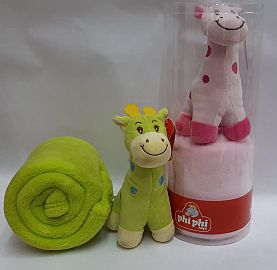 ANIMALITO CON MANTITA EN TUBO SURTIDOS