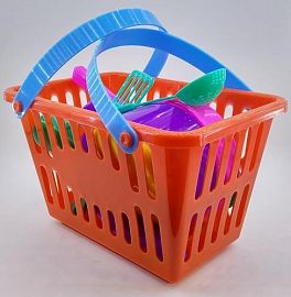 KIT CANASTA COCINA CON ACCESORIOS EN BOLSA