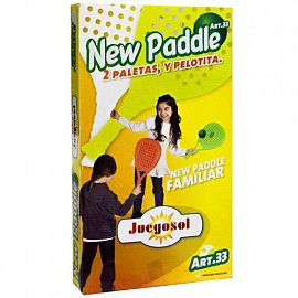 PALETAS DE PADDLE  EN CAJA (ART 33)