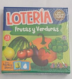 LOTERIA MADERA FRUTAS Y VERDURA JIBUK (90590)