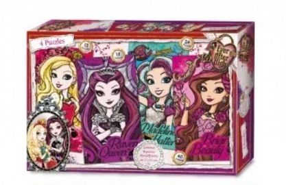 4 PUZZLES EVER AFTER HIGH