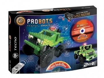 MIS LADRILLOS PROBOTS C/CD 100PZAS