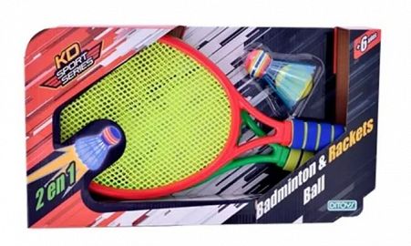 BADMINTON & RACKETS BALL