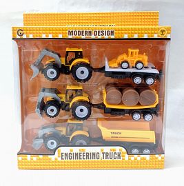 TRACTOR C/ACOPLADO X3 EN CAJA