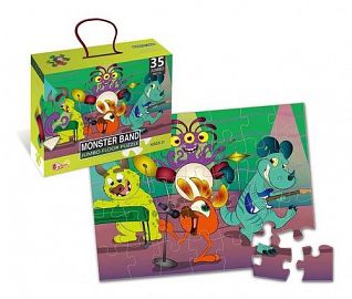 ROMPECABEZAS 35PZAS MONSTER BAND