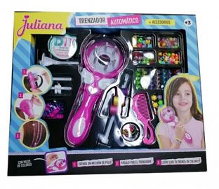 JULIANA TRENZADOR AUTOMATICO CON ACCESORIOS