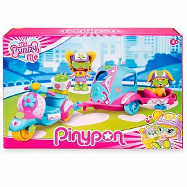 PINYPON MOTO CON CARRITO MY PUPPY AND ME