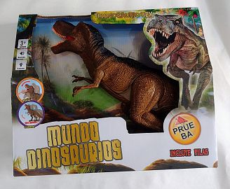 DINOSAURIO CAMINA C/LUZ Y SONIDO