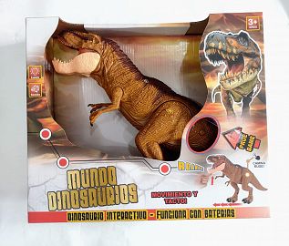 DINOSAURIO INTERACTIVO C/LUZ Y SONIDO