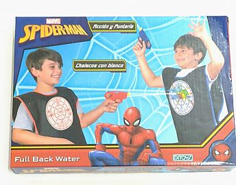 SPIDERMAN CHALECO FULL BACK WATER