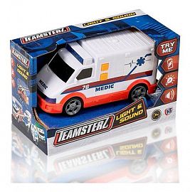 TEAMSTERZ AMBULANCIA CON LUZ Y SONIDO