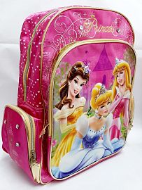MOCHILA ESPALDA PRINCESA C/BOLSILLO