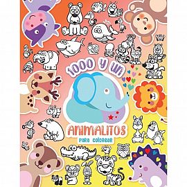 LIBRO PARA COLOREAR 1000 Y UN ANIMALITOS