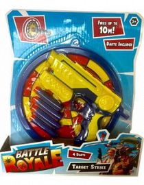 BATTLE ROYALE PISTOLA CON DARDOS Y CENTRO