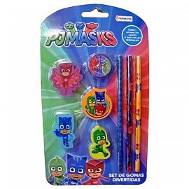 SET DE GOMAS PJ MASKS