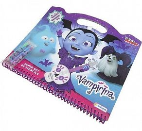 SUPER SET DE STENCILS VAMPIRINA