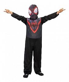 DISFRAZ CLASICO DE MILES MORALES (SPIDERMAN NEGRO)