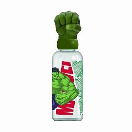 BOTELLA TRITAN TAPA PUÑO HULK