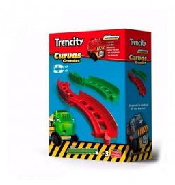 CURVAS GRANDES TRAMOS TRENCITY EN CAJA