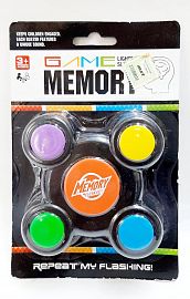 JUEGO DE MEMORIA CON LUCES CHICO EN BLISTER