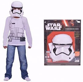KIT MASCARA Y PECHERA DE STAR WARS STORMTROOPERS