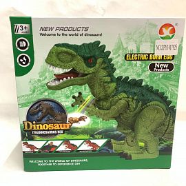 DINOSAURIO A PILA CON HUEVO