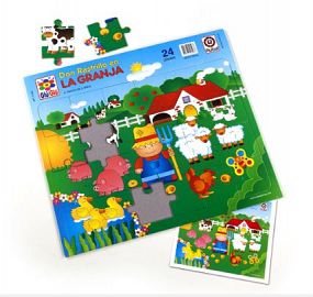 PUZZLE 24 PZAS GRANJA DE RASTRILLO