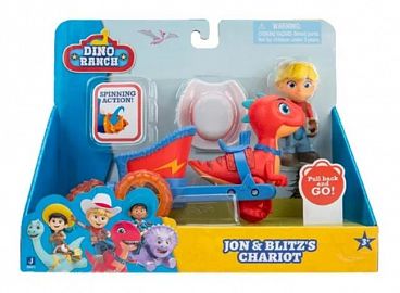 DINO RANCH CON VEHICULO - MODELOS SURTIDOS
