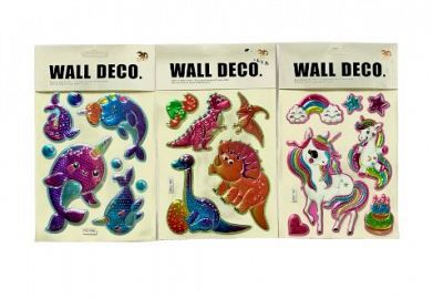 STICKER CON RELIEVE SURTIDOS
