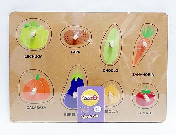 ENCASTRE VERDURAS 8PZS AGARRE MADERA