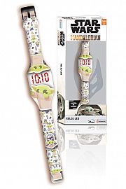 RELOJ LED MANDALORIAN STAR WARS