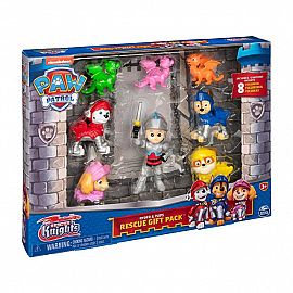 PAW PATROL FIGURAS X 8 RESCUE KNIGHTS