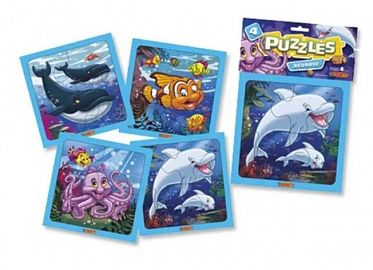 4 PUZZLE X4 P ACUARIO