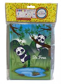 DIARIO PANDA 15X11CM