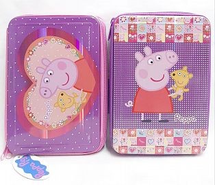 CANOPLA 2 PISOS LATA PEPPA PIG (PP051)