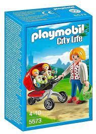 PLAYMOBIL MAMA CON GEMELOS