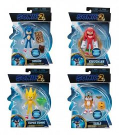 SONIC FIGURA CON ACCESORIOS 10CM ARTICULADO - MODELOS SURTIDOS