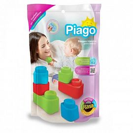 PIAGO 6 BLOQUES BLANDOS EN BOLSA