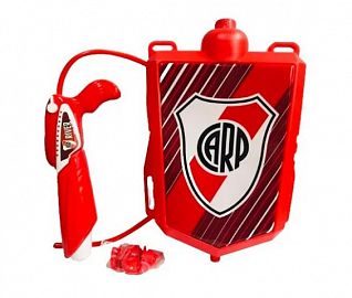 PISTOLA AGUA CON MOCHILA PECHERA RIVER