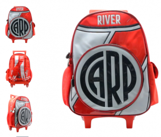MOCHILA CARRO 16'' RIVER PLATE
