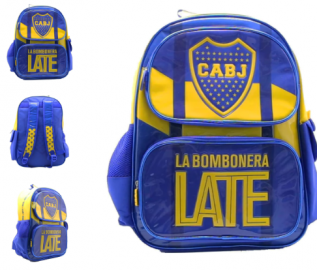 MOCHILA ESPALDA 18'' BOCA JR