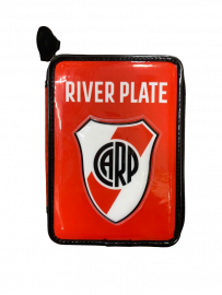CARTUCHERA CANOPLA 1 PISO PVC RIVER CON UTILES